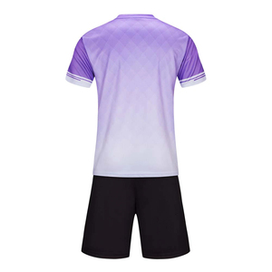 Maillot de football pour homme adulte 100% polyester respirant et confortable avec impression par transfert thermique, nom d'équipe personnalisé, uniforme de football - Product Image 6