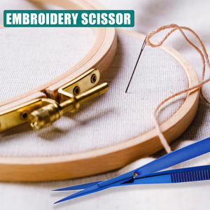 Tijeras de Cutícula Extra Afiladas con Microresorte, de Acero Inoxidable, para Eliminar Piel Muerta, Dar Forma a Cejas y Pestañas - Product Image 6