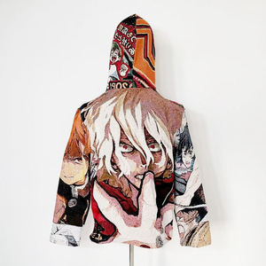 Manufacturer Tapestry <b>Hoodies</b> With sublimation hoodie Tapestry Anime Hoodie - Product Image 4