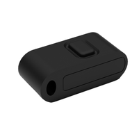 Interrupteur cinétique sans fil pour porte-clés, interrupteur d'éclairage à télécommande sans fil facile à installer sans batterie pour maison intelligente
