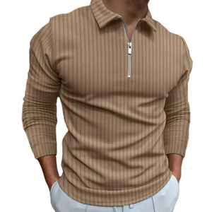 Jersey décontracté à motif solide pour hommes pour chemises respirant à manches courtes grande taille coupe personnalisée de haute qualité - Product Image 5