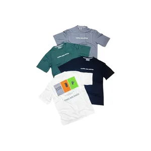 Premium Qualität individueller Druck Logo T-Shirt beste Designs rundhalsausschnitt Baumwolle Herren-T-Shirt