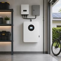 Batterie LiFePO4 25,6V 200Ah montée en rack 5,12 kWh pour stockage d'énergie domestique, système solaire ESS, BMS intelligent, décharge CAN 150A