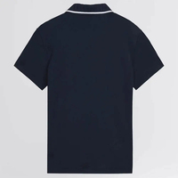 Polo en coton tricoté 100% pour femmes, vente de polos personnalisés avec impression et logo sur mesure pour femmes