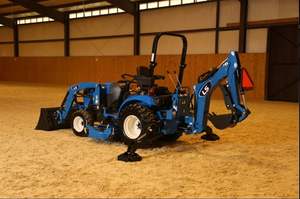 Cortadora de Césped Industrial de Calidad LS 2024, 27 Caballos de Fuerza, Motor Diésel de 4 Tiempos, Mini Tractor Cortadora con Cargador Frontal - Product Image 5