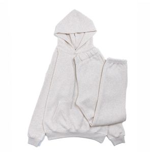 2025กางเกงวอร์มผ้าไนลอนพื้นฐานสำหรับผู้ชายชุดวอร์มมีซิปมีฮู้ดชุดวอร์มของผู้ผลิตแบบปักสีพื้นสำหรับฤดูหนาว - Product Image 4