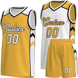 Uniforme de baloncesto para equipos de club y Escuela Impresión personalizada disponible con soporte de marca OEM - Product Image 5