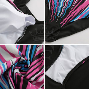 Traje de Baño de Una Pieza para Mujer de Primera Calidad al por Mayor, Ligero, Transpirable, Ecológico, de Spandex/Poliéster con Logotipo Frontal - Product Image 5
