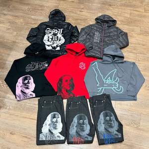 SDL Hombres 100% Sudaderas con capucha de algodón orgánico Diamante Hip Hop Chaqueta de invierno transpirable personalizada para la primavera - Product Image 1