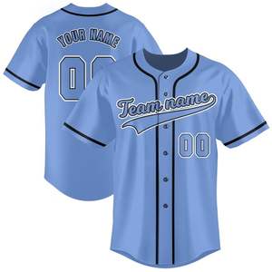 เสื้อเบสบอลโพลีเอสเตอร์แขนสั้นน้ำหนักเบา - Product Image 6