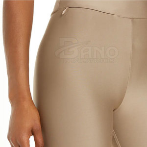 Legging de sport personnalisé de haute qualité pour femmes coupe ajustée et tissu tricoté léger sans couture de taille haute pour le yoga de fitness en plein air - Product Image 5