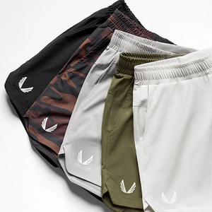 Pantalones Cortos Deportivos para Hombre, Ropa Deportiva Informal, para Gimnasio, Entrenamiento, Fitness, Correr, Secado Rápido, Compresión - Product Image 3