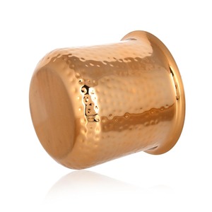 Modern Hammered Mirror Polished Metal <b>Planter</b> <b>For</b> Chic <b>Indoor</b> Greenery Stylish Home Decoration And Statement Corners - Product Image 2