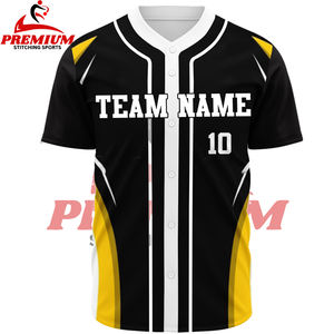 Maillot de baseball pour homme sur mesure, nouveau style, chemise en maille de softball avec broderie, vêtements d'équipe imprimés - Product Image 5