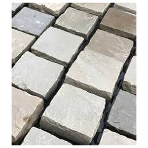 Les galets de grès gris Kandla de qualité supérieure offrent durabilité et beauté pour chaque projet d'aménagement paysager au prix le plus bas - Product Image 1