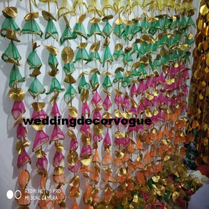 Sangeet-Accesorios de decoración para eventos de boda, accesorio de red colgante para mujeres - Product Image 4