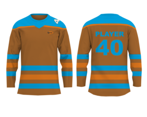 Maillot de hockey sur glace personnalisé pour hommes, uniforme de hockey d'équipe professionnelle imprimé par sublimation, vente en gros - Product Image 4
