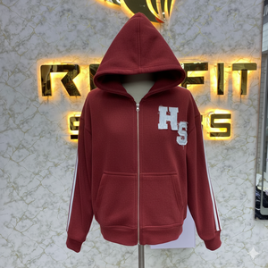 Sweat à capuche avec fermeture éclair le plus demandé, sweat à capuche imprimé, fabriqué en usine à bas prix, sweats à capuche pour hommes, à prix ajustable - Product Image 6