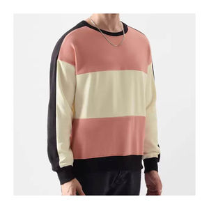 Sweat-shirt d'hiver décontracté en tricot respirant et écologique brodé pour homme - Service OEM direct d'usine - Product Image 3