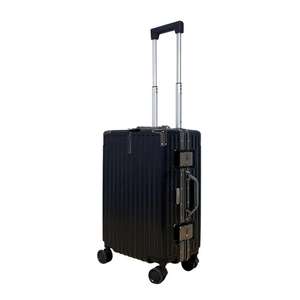 Valise rigide à cadre en alliage d'aluminium OEM unisexe, sac en Poly de voyage et boîte en Carton à l'extérieur, fabriqué au Vietnam, fabricant - Product Image 2