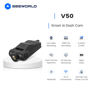 Cámara para Vehículos con IA de 1080P, Cámara Expandible, ADAS/DMS, Monitoreo Remoto de Video para Flotas, Taxis y Vehículos Comerciales - Product Image 2