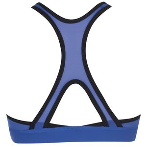 Soutien-gorge de sport de yoga confortable pour femmes à soutien moyen non rembourré Top vente Simple licou conception de cou respirant - Product Image 4