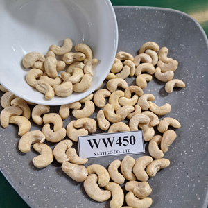 Prix d'usine SANTIGO Cashew Kaju Noix De Cajou Faible quantité minimale de commande Noix De Cajou W450 - Product Image 1