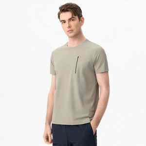 Camiseta de fitness holgada para hombre, último diseño, transpirable, 100% algodón, manga corta, - Product Image 2