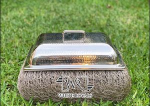 Réchauffeur de nourriture en acier avec couvercle, dernier modèle unique de fabrication personnelle, chauffe-plats à la cocotte traiteur de mariage du marché du Golfe du Moyen-Orient - Product Image 3