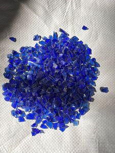 Cristal Triturado Azul (Cullet) para Terrazas y Decoración de Jardines, 3-6 mm, a Granel, Suministro Directo de Fábrica para Braseros - Product Image 2