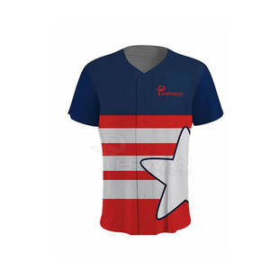 Venta en línea Ropa de entrenamiento deportivo Uniformes de béisbol Uniforme de béisbol con número de equipo personalizado para adultos - Product Image 2