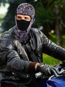 ผ้าคลุมหน้าสไตล์ลาวาสำหรับกิจกรรมกลางแจ้ง,ผ้าคลุมหน้าแบบเต็มหน้าป้องกันลมกันฝุ่นระบายอากาศได้สำหรับฤดูร้อน - Product Image 5