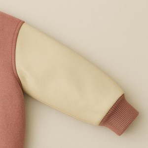 เสื้อขนสัตว์แขนเสื้อแจ็กเก็ตวาร์ซิตี้ปักลายตามสั่ง - Product Image 3