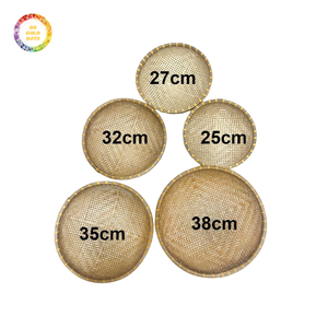 Bandeja de bambú con acabado liso: artesanía elegante, ligera y precio de descuento de fábrica - Product Image 2