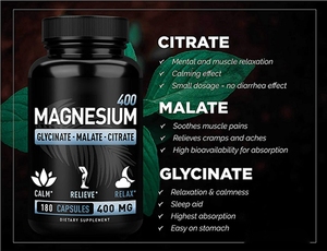 OEM Calcium Magnesium Zinc Vitamin D Oxide Threonate Malate L Threonate Complex Glycinate Magnesium Citrate Tablet Capsule <strong>Pills</strong> - Product Image 5