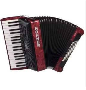 Acordeón Bravo III 72 ORIGINAL NUEVO en venta con fuelle azul y color negro - Product Image 5