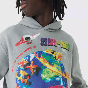 Unisex 100% Cotton Fleece Winter <b>Hoodies</b> Premium Quality Quick Dry Screen Printed Breathable Embroidered DTF Dtg Printed Men's - Product Image 2