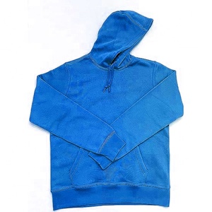 Sweat à capuche pour hommes Logo personnalisé Lourd Basics Coton mélangé Oem Design Manches longues Hoodies pour hommes - Product Image 3