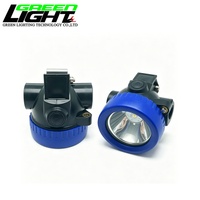 Lampada da Miniera Senza Fili GLT-2, 5000 Lux LED, Impermeabile IP68, Ricaricabile, Luce per Elmetto