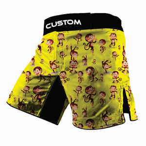 Vêtements de sport de combat MMA avec logo personnalisé Short de grappling imprimé par sublimation pour kimono d'arts martiaux Jiu Jitsu - Product Image 2