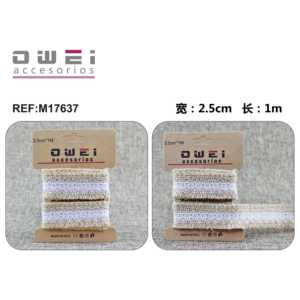 Rubans de satin double face 2.5cm Toile de jute en lin Jute Polyester Logo personnalisé imprimé Rouleau solide pour emballage cadeau 1m2 4u/c Personnalisé - Product Image 1