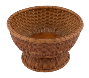 Contenedores Organizadores de cocina para almacenamiento de frutas, cuencos decorativos redondos tejidos a mano, almacenamiento de alimentos, cesta de ratán, Decoración de cocina - Product Image 1