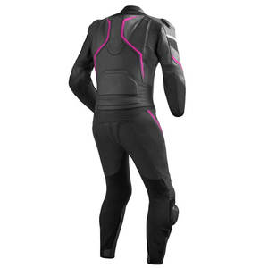 Combinaison de moto en cuir deux pièces - Coupe-vent, imperméable, ignifuge, combinaison de sécurité d'hiver avec options personnalisables - Product Image 3