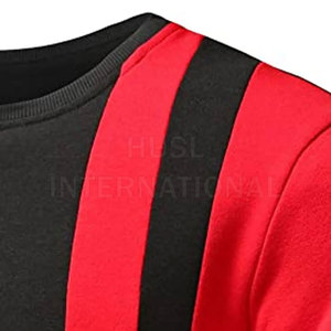 Sweat-shirt pour homme à la mode, fabrication sur mesure OEM, sweat-shirt uni en coton et polyester pour homme, à manches longues, sweat-shirt pour homme - Product Image 4