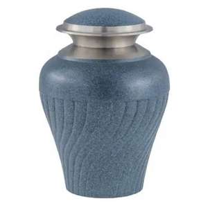 Urna Funeraria de Metal para Cenizas Humanas Adultas, Diseño Clásico, Urna de Cremación de Metal para Adultos, Más Vendida - Product Image 1