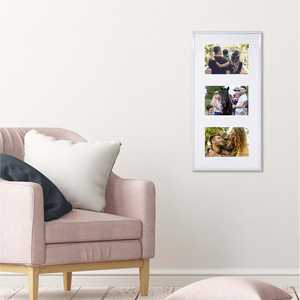 Cadre photo en plastique blanc, taille 26,2 x 51,5 cm - Product Image 2