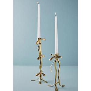 Portavelas de latón único con hermosas tallas artesanales y un pulido dorado perfecto para temas de decoración del hogar y fiestas - Product Image 5