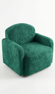 Canapé de bureau moderne et durable en cuir PU avec pieds en plastique, chaise d'attente, siège de réception pour bureau, salon, chambre à coucher - Product Image 2