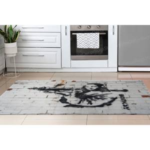 พรมพิมพ์ลาย: ศิลปะสมัยใหม่, แบงก์ซี่, โมนาลิซ่า, กราฟฟิตี, พร้อมพรมขนนุ่ม - Product Image 4