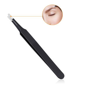 Juego de pinzas 2025, pinzas de extensión de pestañas antiestáticas de 10 piezas, pinzas curvas para joyería artesanal y belleza - Product Image 6